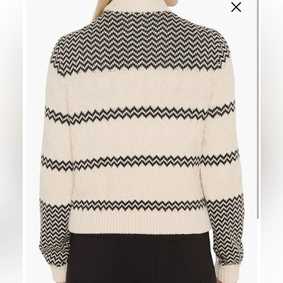 NWT (size L) Zigzag Knit Bomber Jacket
NIC+ZOE - Picture 2 of 8